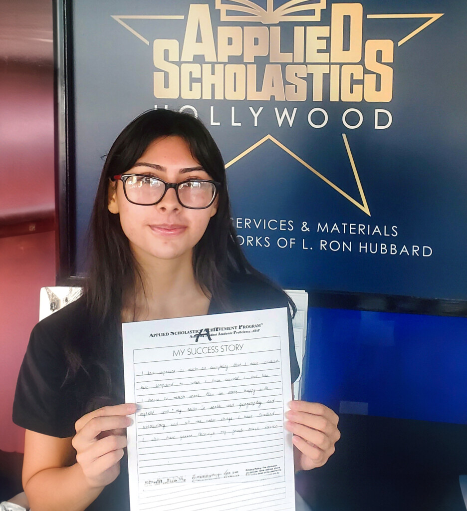 Student Applied Scholastics Hollywood